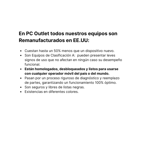 IPHONE 13 PRO MAX- 128 GB- REMANUFACTURADO EN EE.UU GRADO A- PRÓXIMAMENTE