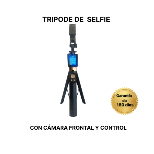 ACCESORIO TRIPODE SELFIE CON CÁMARA FRONTA & CONTROL