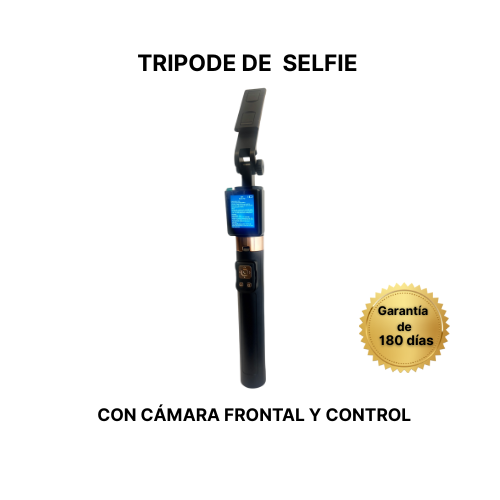 ACCESORIO TRIPODE SELFIE CON CÁMARA FRONTA & CONTROL