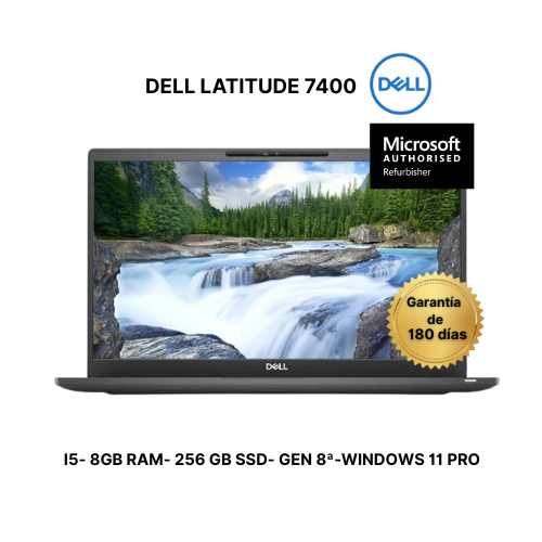 DELL LATITUDE 7400 MICROSOFT REFURBISHED- REACONDICIONADO- PRÓXIMAMENTE