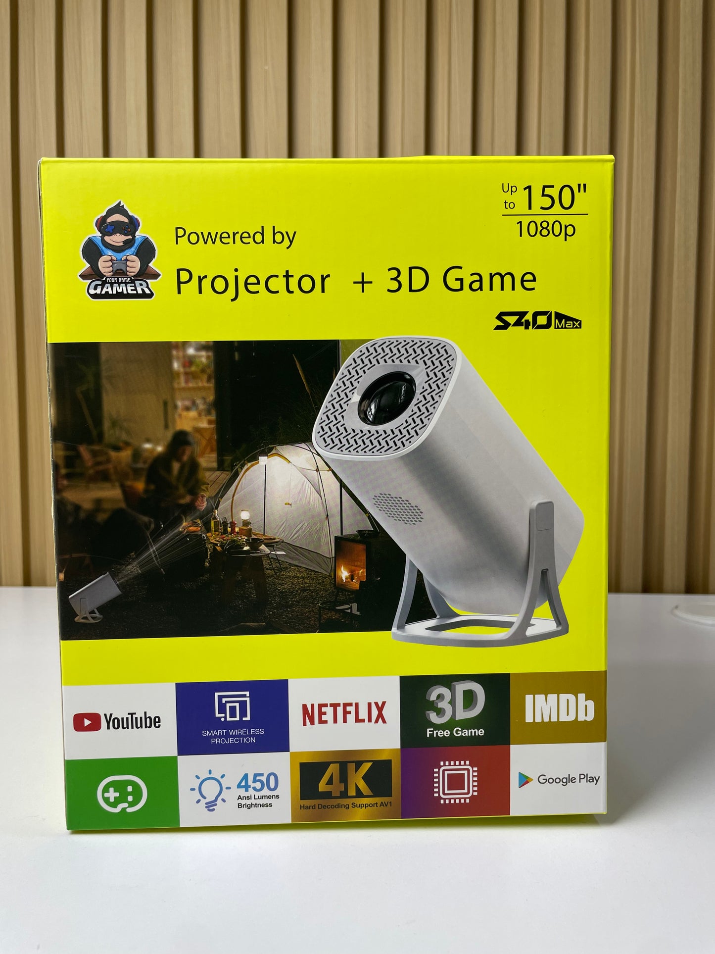 PROJECTOR + 3D GAMES + DE 10.000 JUEGOS RETRO