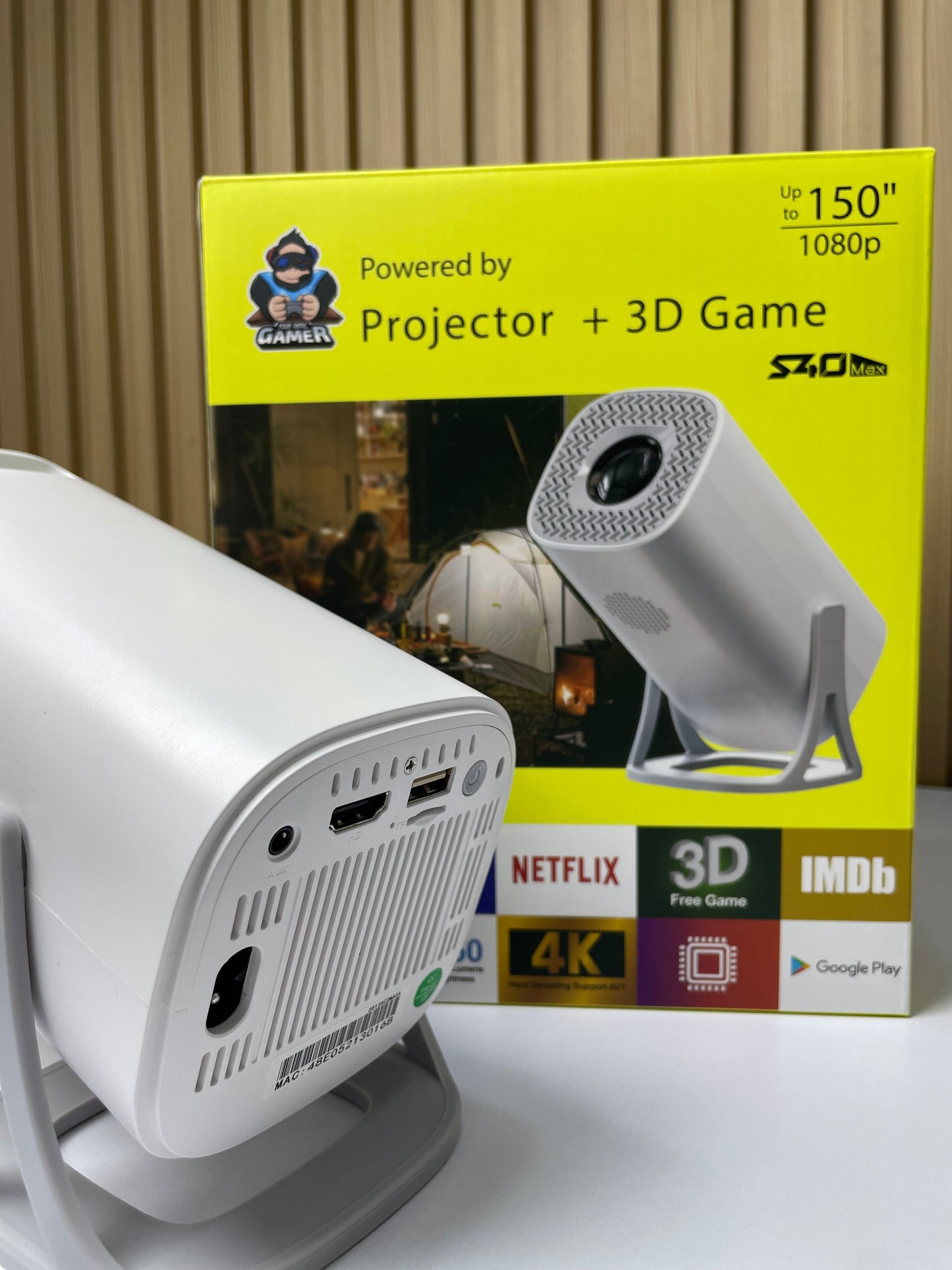 PROJECTOR + 3D GAMES + DE 10.000 JUEGOS RETRO