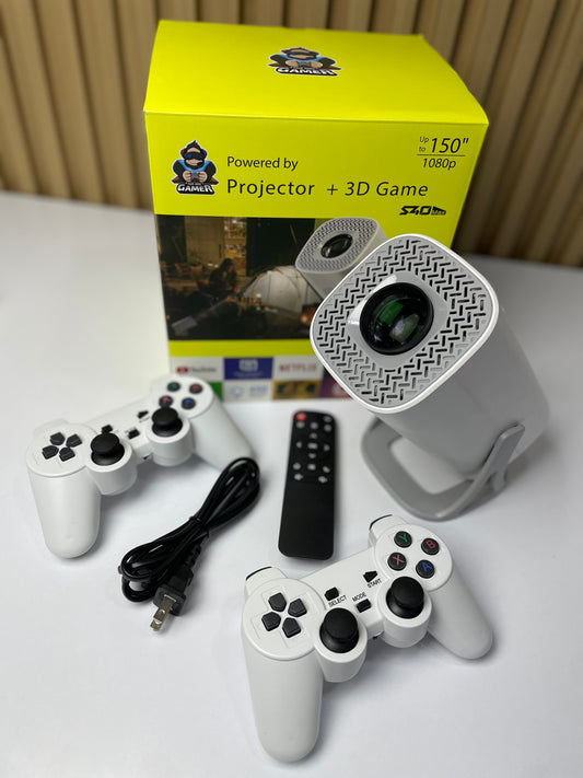 PROJECTOR + 3D GAMES + DE 10.000 JUEGOS RETRO