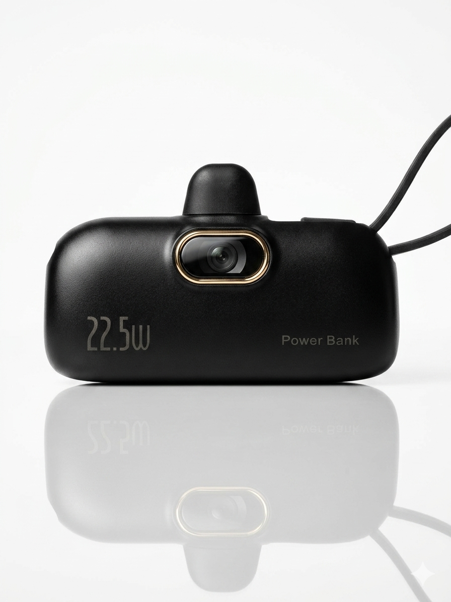 Power Bank Mini Nice Para IPhones & Android — Carga Rápida 22.5W