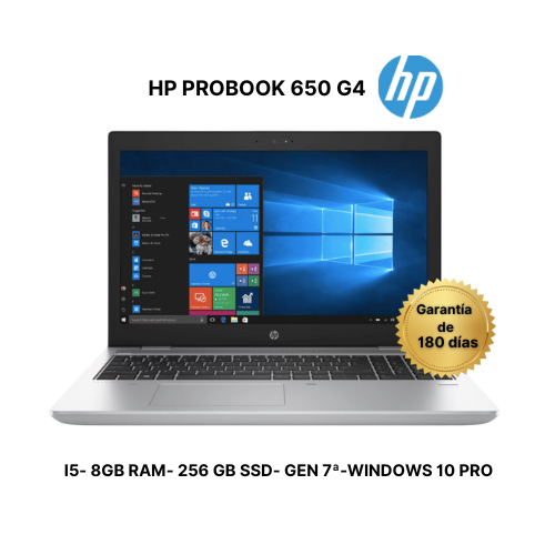 HP PROBOOK 650 G4 GEN 7ª- REACONDICIONADO-PRÓXIMAMENTE