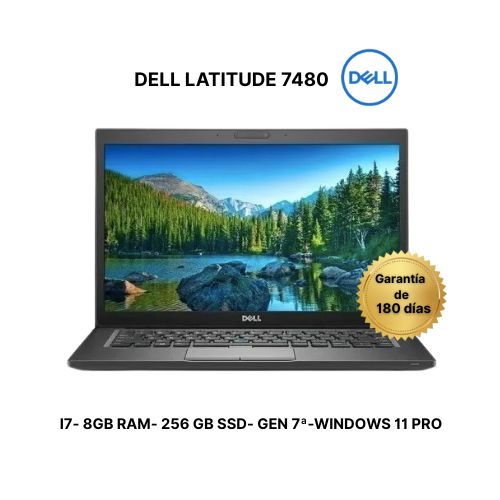 DELL LATITUDE 7480-i7- 7ª GEN - REMANUFACTURADO