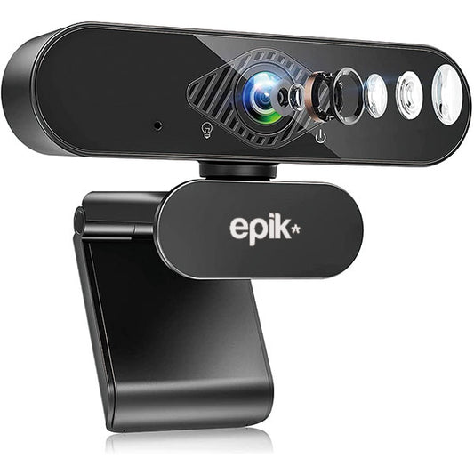 Cámara Web PIXIO Full HD 1080p — Imagen nítida, sonido claro y conexión instantánea